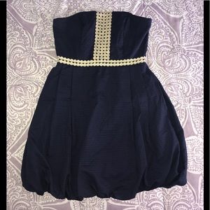 {Lilly Pulitzer} Strapless Dress